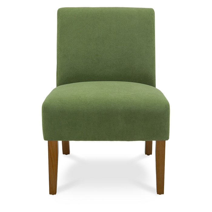 Sillon Tela Verde Sesenta | Sillones y Ottomanes | salas